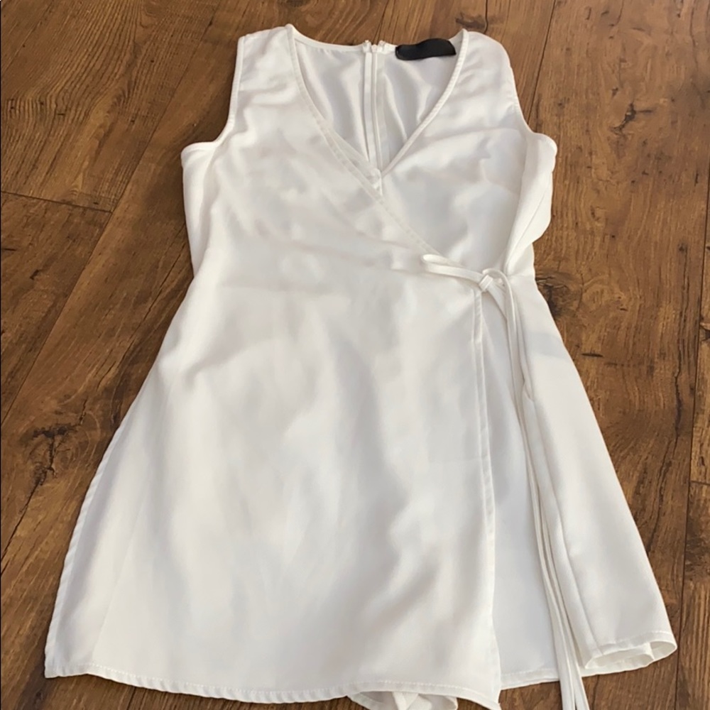 White Bridal Romper
